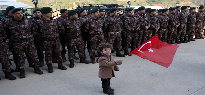 Rize`den Afrin`e Gidecek zel Harekat Polisleri Dualarla Uurland