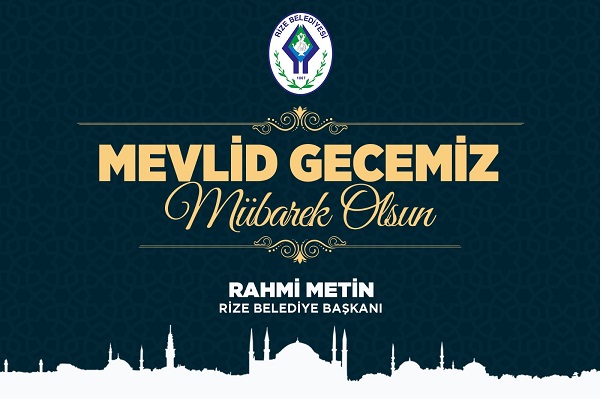 Bakan Rahmi Metin`in Mevlid Kandili Mesaj