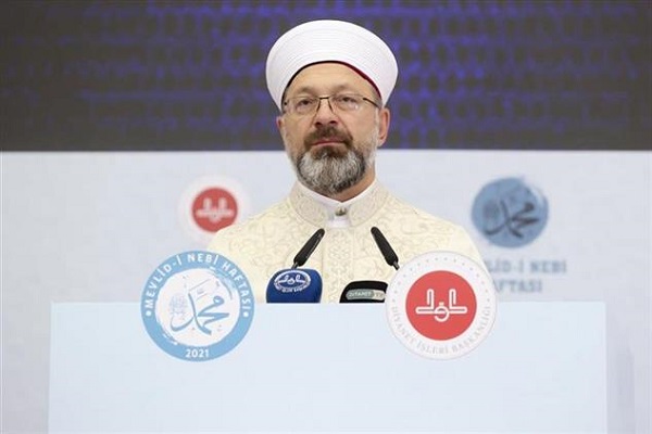 Diyanet leri Bakan Erban Mevlid Gecesi mesaj